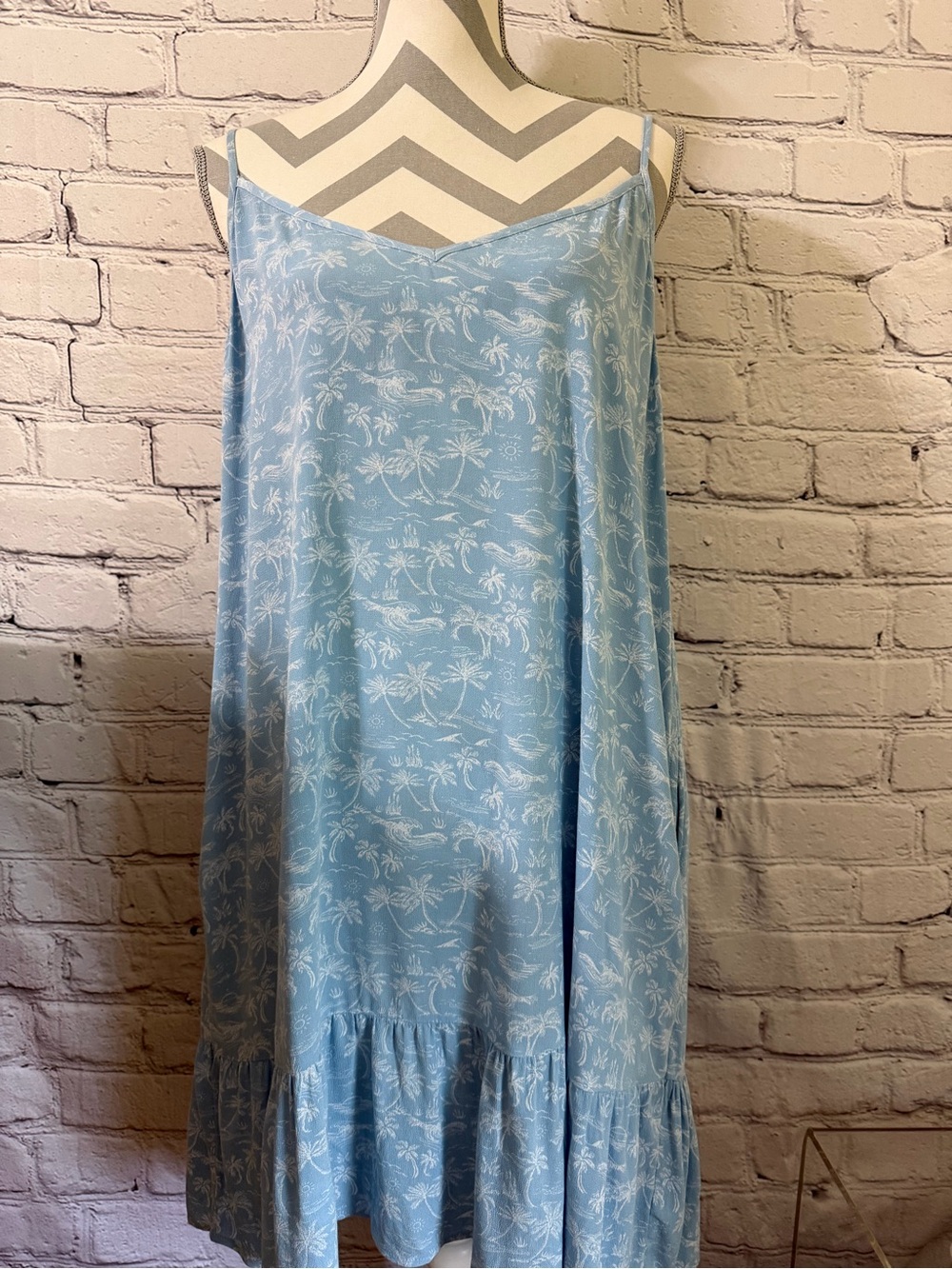 American Eagle Tropical Tank Dress